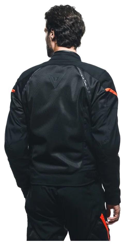 Dainese Air Frame 3 Black Red Fluo Tekstil Mont görsel 5