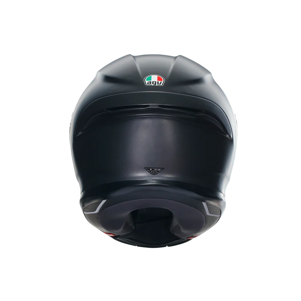 Agv K6 S Mono Matt Black Kapalı Kask görsel 6