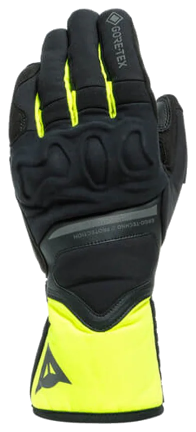 Dainese Nembo Gore-Tex Gore Grip Technology Siyah Sarı Eldiven görsel 4