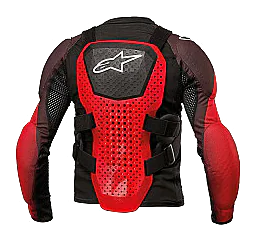 Alpinestars Bionic Tech Youth (Genç) Body Armour (Tam Gövde Koruma) Siyah / Beyaz / Kırmızı görsel 6