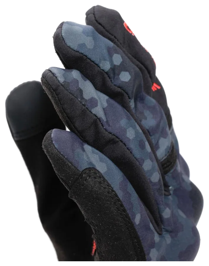 Dainese Interpyd Black Grey Camo Tekstil Eldiven görsel 5