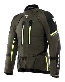 Dainese Super Adventure Black Fluo Yellow ABSØLUTESHELL™ Mont