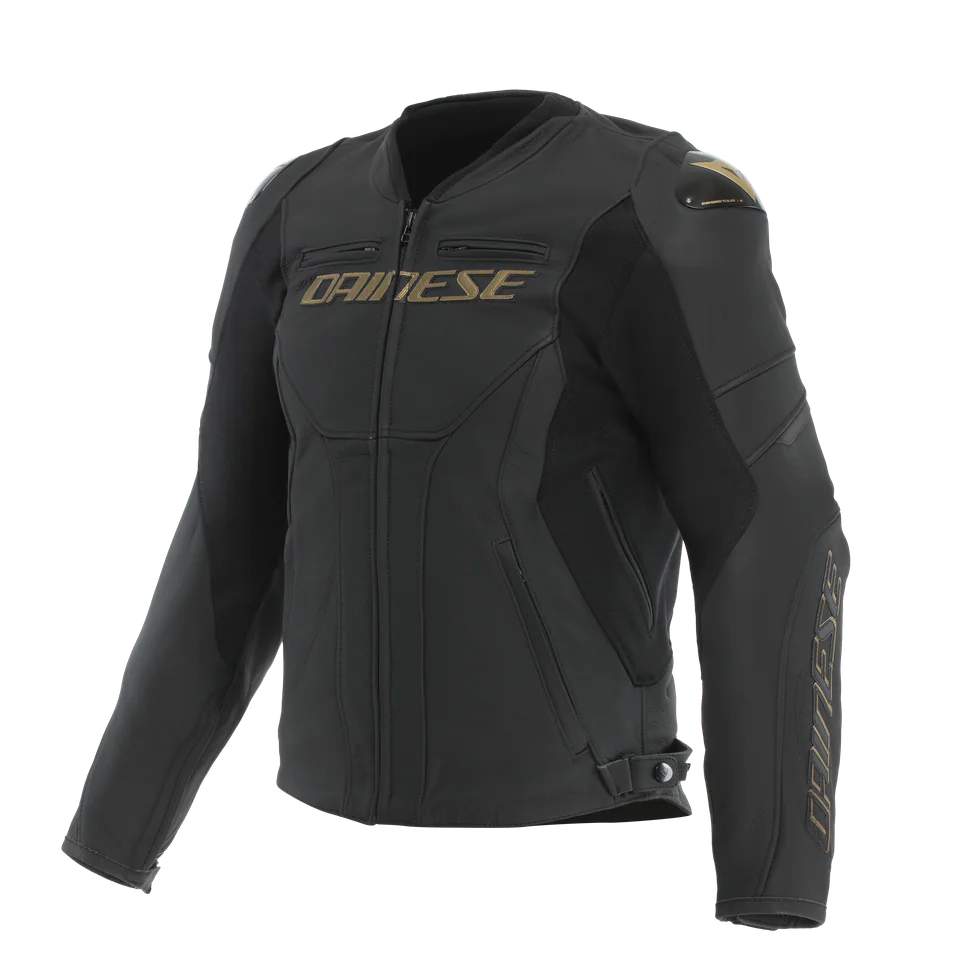 Dainese Racing 5 Black Gold Deri Mont