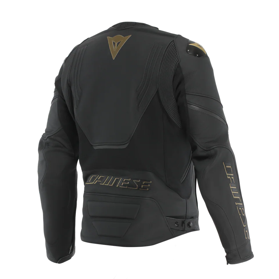 Dainese Racing 5 Black Gold Deri Mont görsel 2