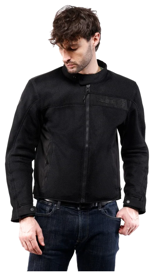Dainese Lisbona Black Air Tekstil Mont görsel 3