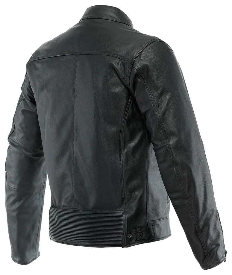 Dainese Zaurax Black Deri Mont görsel 2