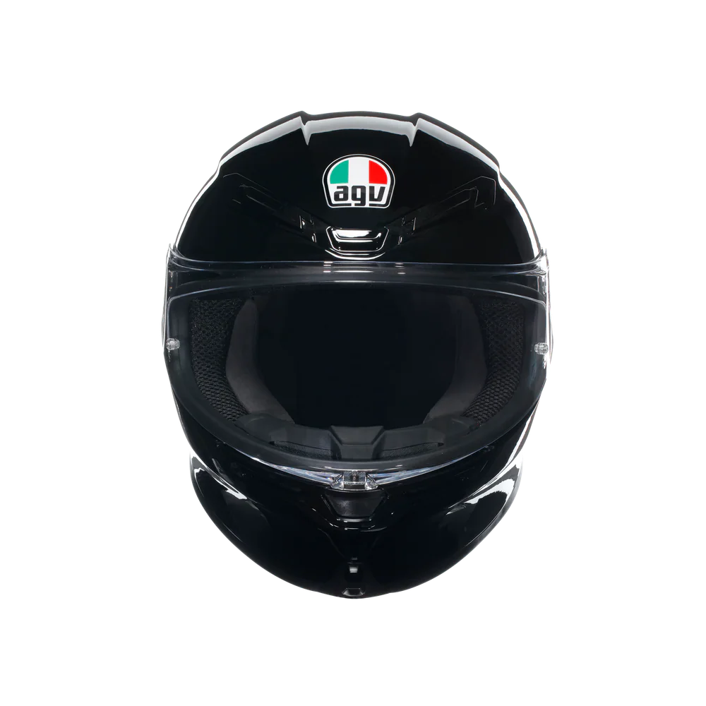 Agv K6 S Black Mono Kapalı Kask görsel 2