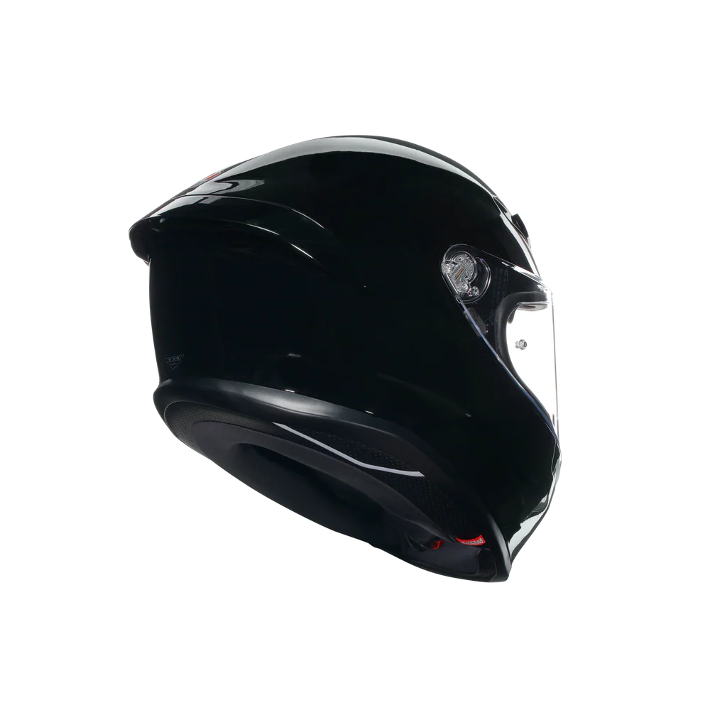 Agv K6 S Black Mono Kapalı Kask görsel 3