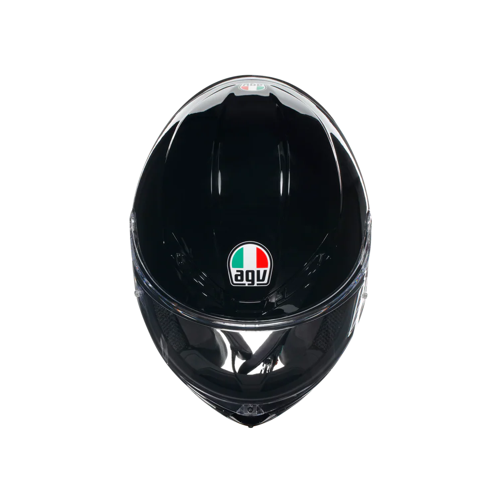Agv K6 S Black Mono Kapalı Kask görsel 4
