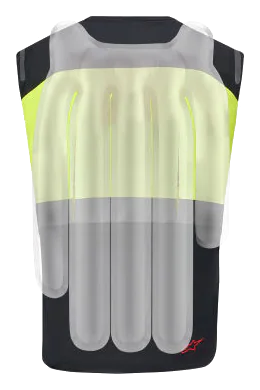 Alpinestars Tech-Air 3 V2 System Airbag Yelek Siyah / Sarı görsel 4
