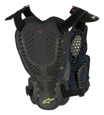 Alpinestars A-1 Göğüs ve Sırt Koruması Siyah / Sarı görsel 2