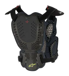 Alpinestars A-1 Göğüs ve Sırt Koruması Siyah / Sarı görsel 4