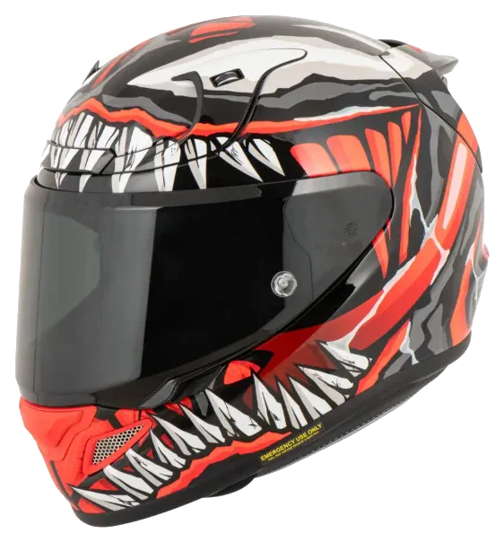 HJC RPHA12 Maximized Venom Marvel MC1SF Kapalı Motosiklet Kaskı