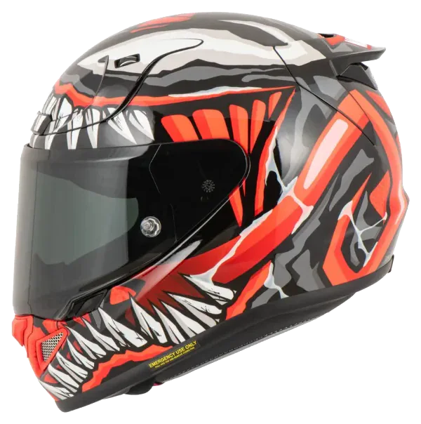 HJC RPHA12 Maximized Venom Marvel MC1SF Kapalı Motosiklet Kaskı görsel 5