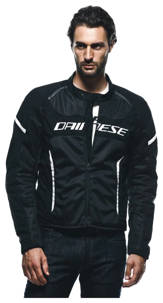Dainese Air Frame 3 Black White Tekstil Mont görsel 5
