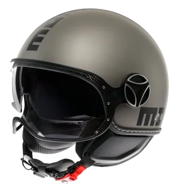 Momodesign Fgtr Evo Matt Titanium Frost Blk Açık Kask. görsel 2