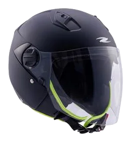 Zeus ZS-213 Matt Black Açık Kask
