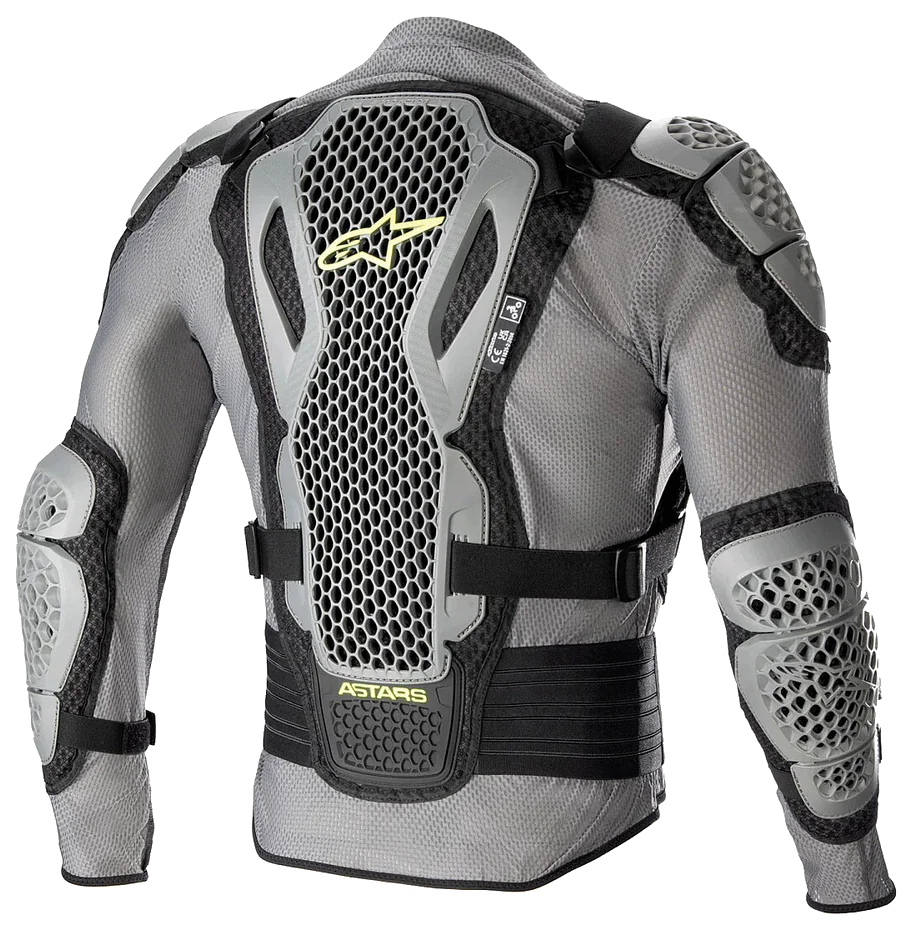 Alpinestars Bionic Action V2 Body Armour (Tam Gövde Koruma) Gri / Sarı görsel 6