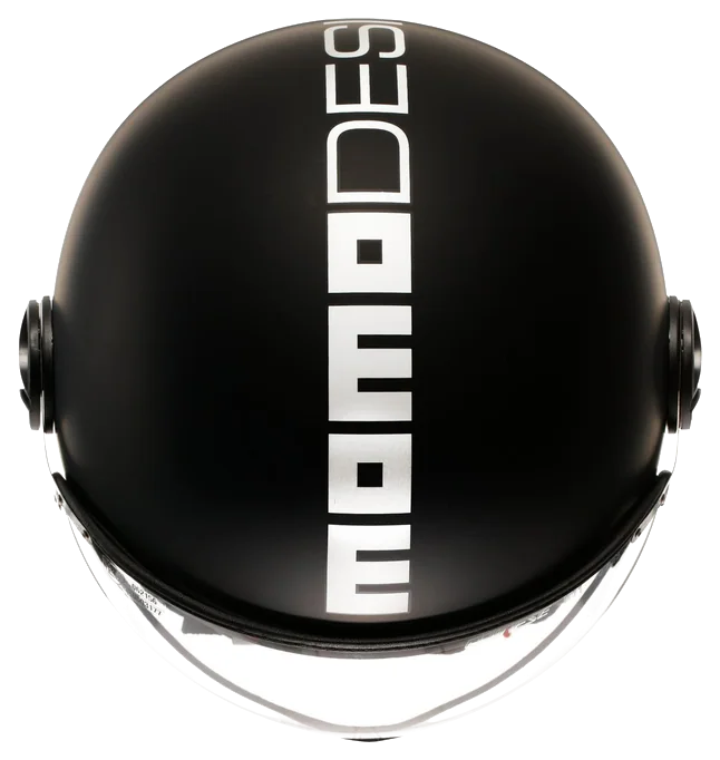 Momodesign Fgtr Classic Mono Matt Black White Açık Kask görsel 5