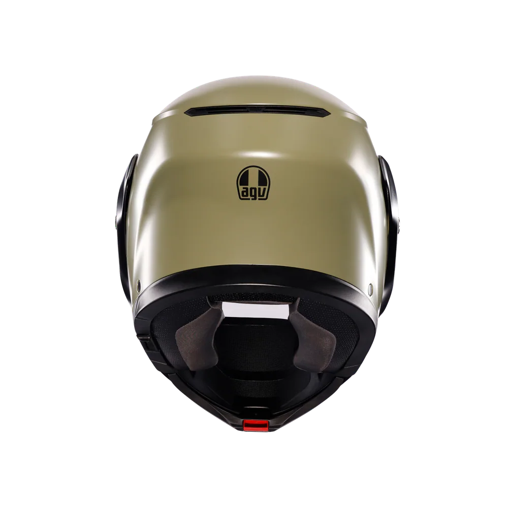 Agv Streetmodular Mono Matt Green Black Çene Açılır Kask - Çene Açılır Kasklar görsel 4
