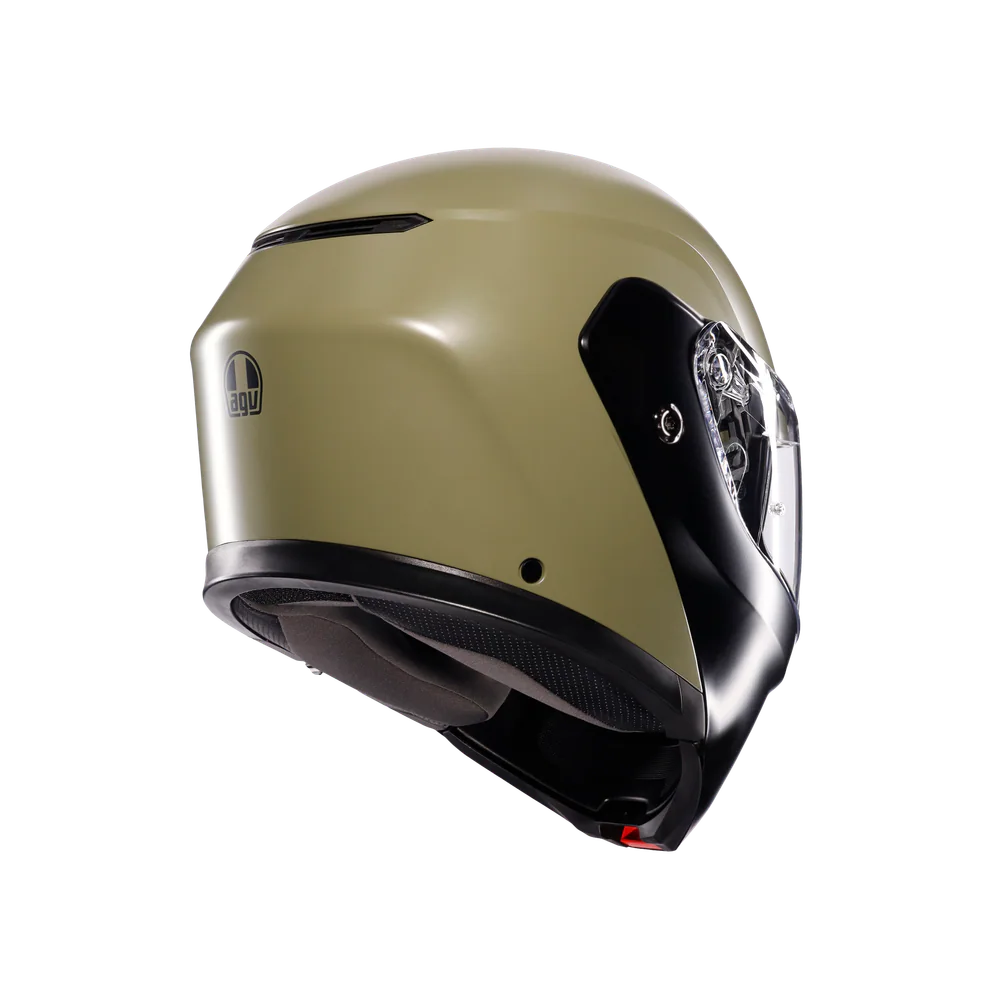 Agv Streetmodular Mono Matt Green Black Çene Açılır Kask - Çene Açılır Kasklar görsel 5
