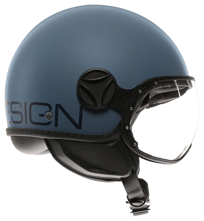Momodesign Fgtr Classic Matt Dusty Blue Açık Kask görsel 3
