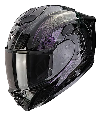 Scorpion EXO-1500 Air Fantasy Kapalı Motosiklet Kaskı Siyah / Chameleon