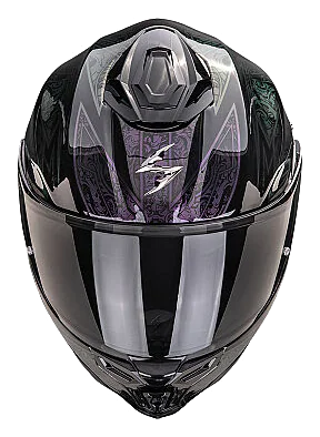 Scorpion EXO-1500 Air Fantasy Kapalı Motosiklet Kaskı Siyah / Chameleon görsel 2