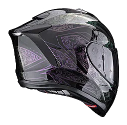 Scorpion EXO-1500 Air Fantasy Kapalı Motosiklet Kaskı Siyah / Chameleon görsel 6