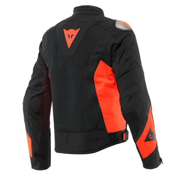 Dainese Energyca Air Black Fluo Red Tekstil Mont görsel 2