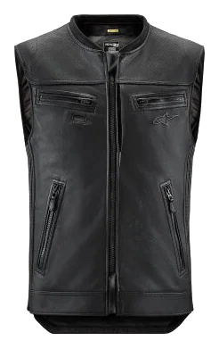 Alpinestars Tech-Air 3 V2 Deri System Airbag Yelek Siyah