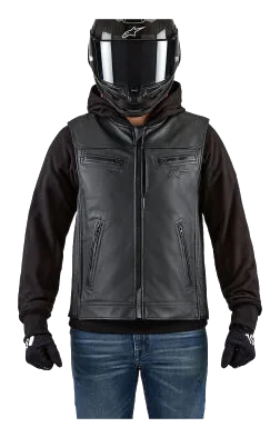 Alpinestars Tech-Air 3 V2 Deri System Airbag Yelek Siyah görsel 6