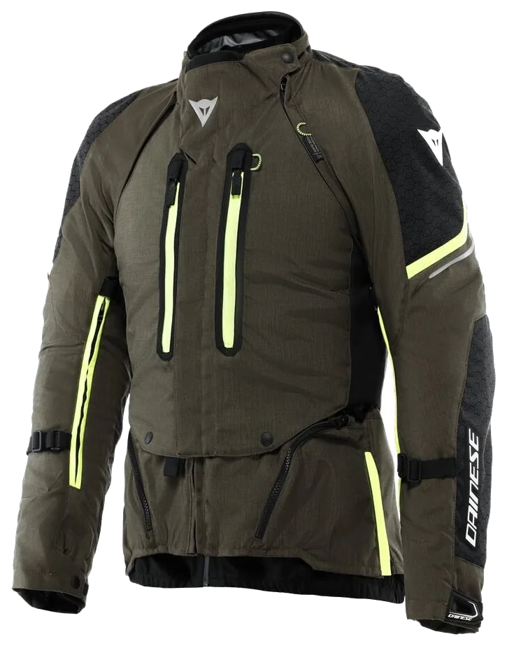 Dainese Super Adventure ABSØLUTESHELL™ Black Fluo Yellow Mont