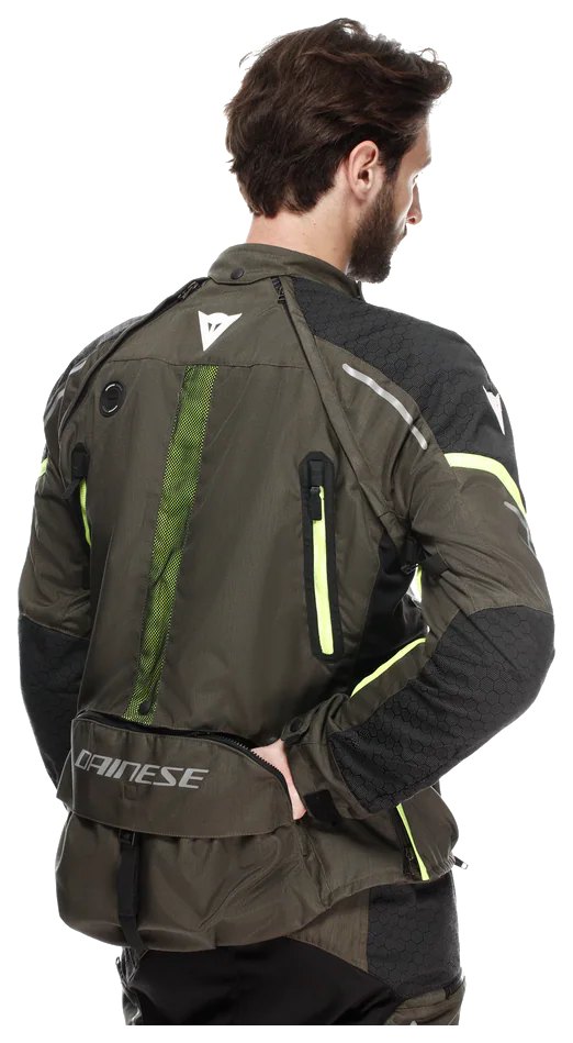 Dainese Super Adventure ABSØLUTESHELL™ Black Fluo Yellow Mont görsel 5