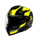 HJC RPHA71 Hamil MC3H Carbon Kapalı Motosiklet Kaskı Neon görsel 2