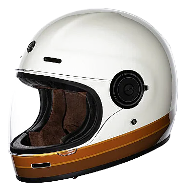 Torc T-1 Newport Iso Bars II Kapalı Motosiklet Kaskı Krem / Kahverengi