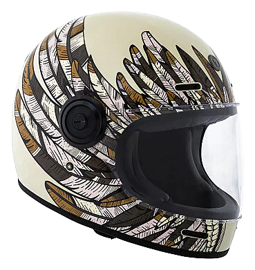 Torc T-1 Newport Wings Olive Kapalı Motosiklet Kaskı Yeşil görsel 2