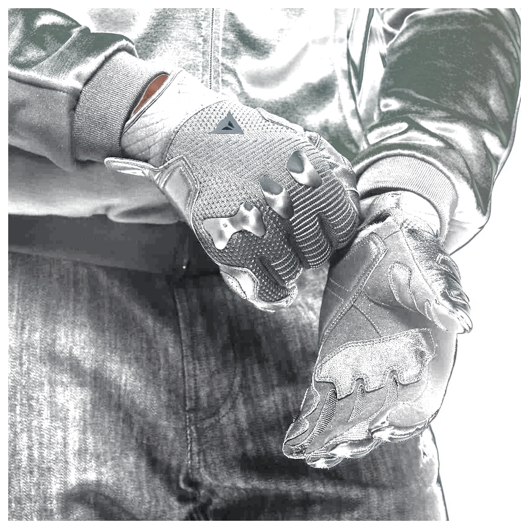 Dainese Unruly Black Anthracite Tekstil Eldiven görsel 5