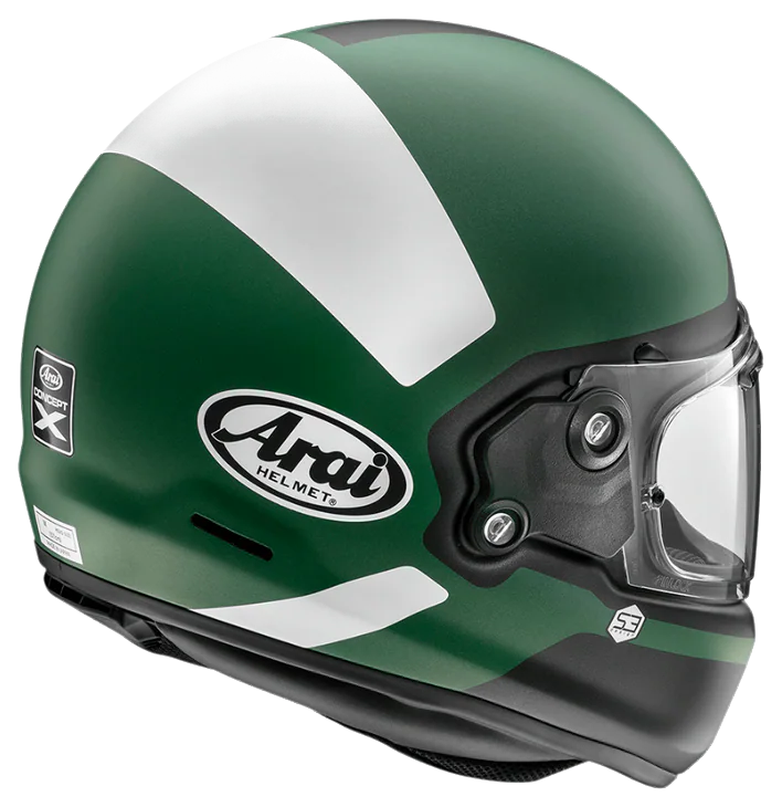 Arai Concept-XE Backer Green Kapalı Kask görsel 2