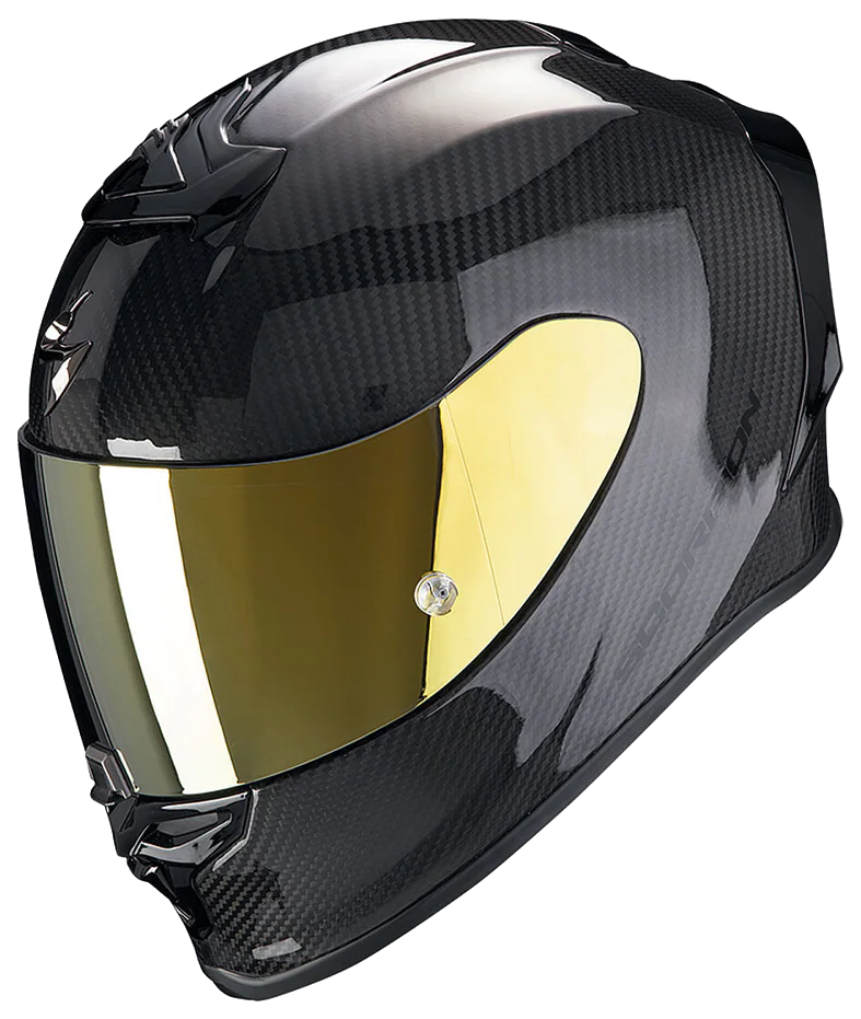 Scorpion EXO R1 Evo II Carbon Air Spor Motosiklet Kaskı Siyah görsel 2