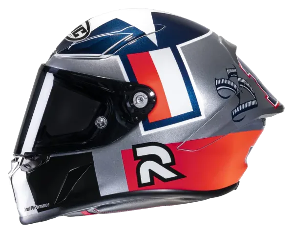 HJC RPHA1 Ben Spies Silverstar Kapalı Motosiklet Kaskı görsel 2