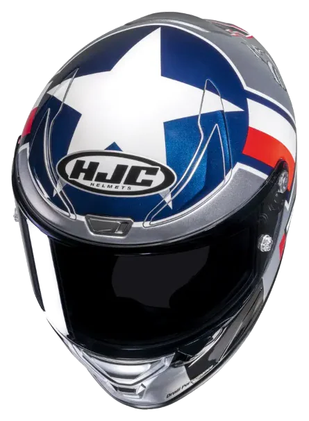 HJC RPHA1 Ben Spies Silverstar Kapalı Motosiklet Kaskı görsel 3