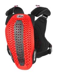 Alpinestars A-5 Plasma Üst Gövde Koruma Siyah / Beyaz / Kırmızı görsel 4