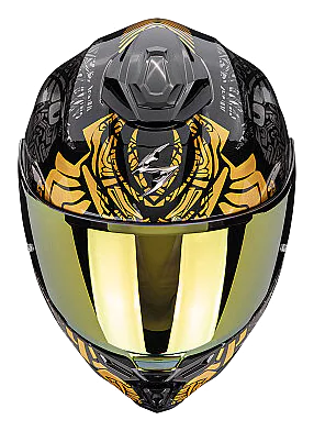 Scorpion EXO-1500 Air Apus Kapalı Motosiklet Kaskı Siyah / Gri görsel 2