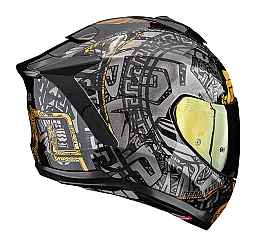 Scorpion EXO-1500 Air Apus Kapalı Motosiklet Kaskı Siyah / Gri görsel 6