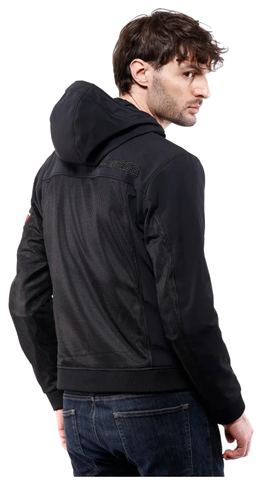 Dainese Vintedge Black Blue Red Air Tekstil Mont görsel 4