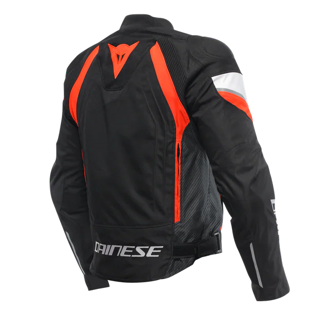 Dainese Avro 5 Black Red Fluo White Tekstil Mont görsel 2