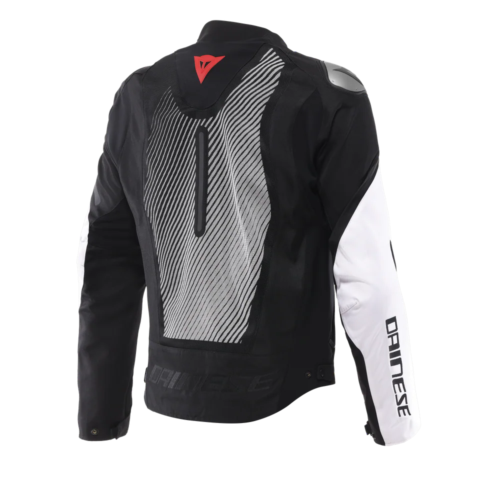 Dainese Ventar Air Black White Red Tekstil Mont görsel 2