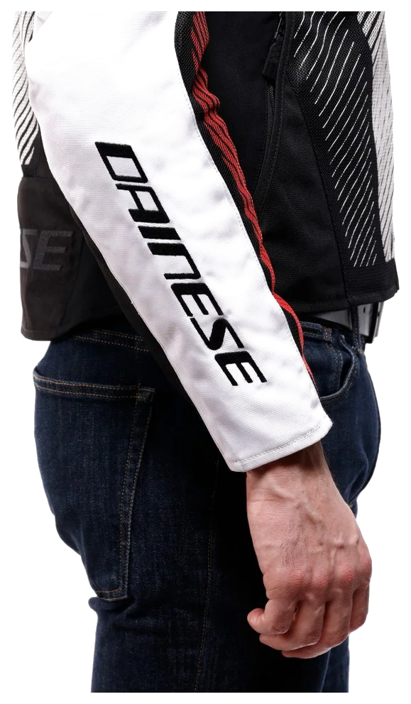 Dainese Ventar Air Black White Red Tekstil Mont görsel 5