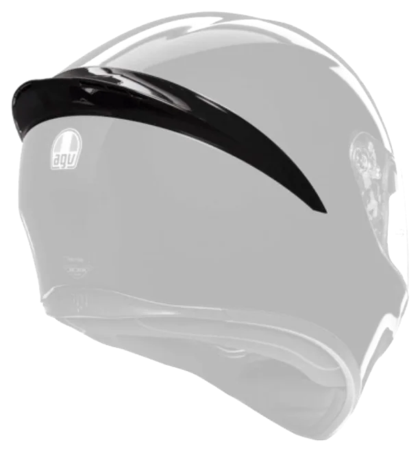 Agv K1 S Painted Black Spoiler